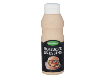 Bilde av en dressingflaske med hamburgerdressing