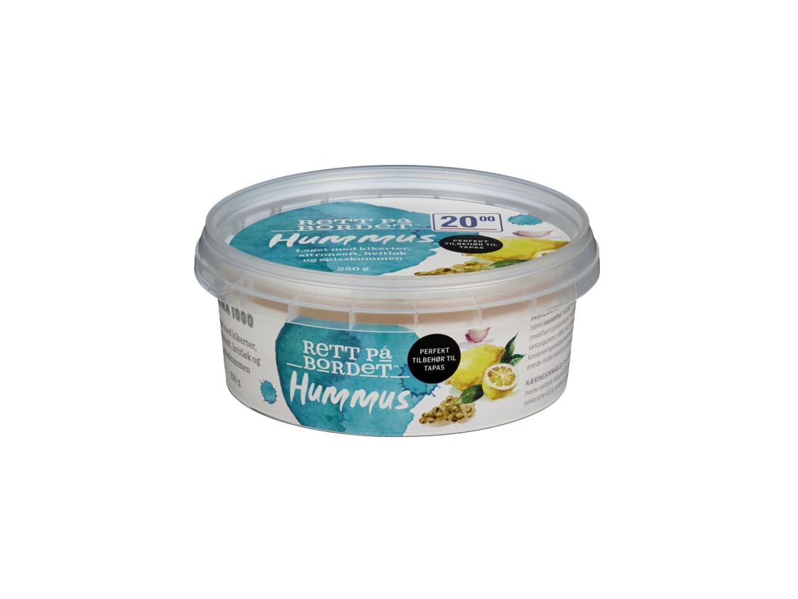 strap right on the table hummus