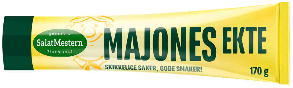Bilde av ekte majones på tube